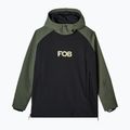 Snowboard Sweatshirt Hoodie Herren 4F M255 deep black
