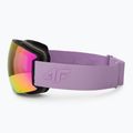 Skibrille 4F U044 violet/gradient smoke 4