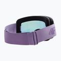 Skibrille 4F U044 violet/gradient smoke 4
