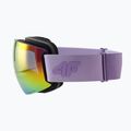 Skibrille 4F U044 violet/gradient smoke 5
