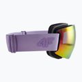 Skibrille 4F U044 violet/gradient smoke 6