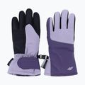 Kinder-Skihandschuhe 4F Fnk U189 light violet
