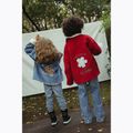 KID STORY Kinderjacke Teddy warm rote Blumen 10