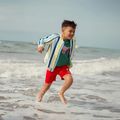 KID STORY Kinderjacke Bio Finishing Bomber bunt gestreift 2