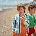 KID STORY Kinderjacke Bio Finishing Bomber bunt gestreift 9