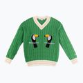 KID STORY Kinderpullover Bio-Baumwolle grüner Pelikan