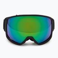 Skibrille IMX Peak matte black/black/green iridium/brown 2