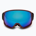 Skibrille IMX Peak purple matt/black/blue iridium/brown 2