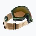 Skibrille IMX Peak green matt/sand/gold iridium/brown 2