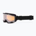 Skibrille IMX Snow black matt/black/clear/brown 5
