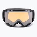 Skibrille IMX Snow black matt/black/clear/brown 6