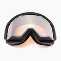 Skibrille IMX Snow black matt/black/clear/brown 9