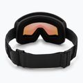 Skibrille IMX Snow black matt/black/green iridium/brown 3