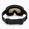 Skibrille IMX Snow black matt/black/gold iridium/ brown 3