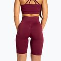 Radlerhose Training Damen Gym Glamour Push Up 2.0 merlot 2