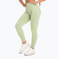 Damen-Leggings Gym Glamour Push Up 2.0 pistazienfarben