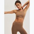 Damen-Yoga-Leggings JoyInMe Oneness Yoga 7/8 carmel coffee 3