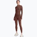 Damen Langarmshirt JOYINME Motion LS 1/4 Zip kastanienbraun 2