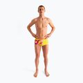 Schwimm-Boxershorts Herren SWEEP Aqua Kraken Rosa/Gelb 2