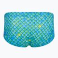 Schwimm-Boxershorts Herren SWEEP Aqua Hippos Blau/Gelb/Grün 3