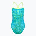 Badeanzug Damen SWEEP Aqua Hippos Blau/Gelb/Grün