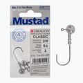 Mustad Classic Jigkopf 3 Stk. 2/0 silber PDF-724-050-020