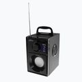 Media-Tech Boombox Silber mobiler Lautsprecher schwarz/silber 5