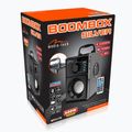 Media-Tech Boombox Silber mobiler Lautsprecher schwarz/silber 8