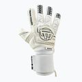 Football Masters Voltage Plus NC weiße Torwarthandschuhe