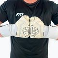 Football Masters Voltage Plus NC weiße Torwarthandschuhe 5