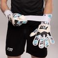 Torwarthandschuhe Football Masters Invictus X Pro RF white/ocean 8