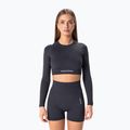 Damen Trainings-Langarmshirt Carpatree Allure Seamless titangrau