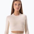 Damen Trainings-Langarmshirt Carpatree Allure Seamless creme-beige 3