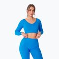Damen-Trainingslangarmshirt Carpatree Eris Seamless electric blue