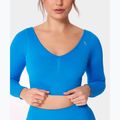 Damen-Trainingslangarmshirt Carpatree Eris Seamless electric blue 6