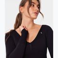 Damen-Trainingslangarmshirt Carpatree Eris Seamless orchid black 7