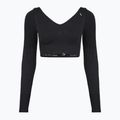 Damen-Trainingslangarmshirt Carpatree Eris Seamless orchid black