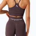 Damen-Trainingsleggings Carpatree Allure Seamless berry brown 5