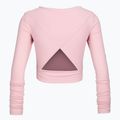 Damen Yoga-Top Moonholi Total Eclipse Wickel-Top Nude Pink 205 2