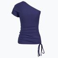 Damen Yoga Top Moonholi One Shoulder String Top blau 213 2