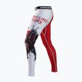 Ground Game Kettei Herren Leggings rot und weiß 5