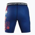 Ground Game Vale Tudo Tatakai Herren Trainingsshorts blau 4