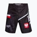 Herren Ground Game MMA Polen Trainingsshorts schwarz MMASHOPOLS
