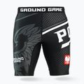 Ground Game Vale Tudo Poland Herren Trainingsshorts schwarz/weiß/rot