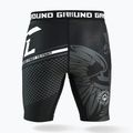 Ground Game Vale Tudo Poland Herren Trainingsshorts schwarz/weiß/rot 2