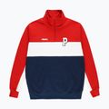 Sweatshirt Herren PROSTO Half Zip Sweatshirt rot KL222MSWE1133