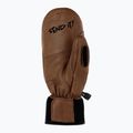 Skihandschuhe Viking Send It brown/white 2