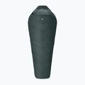 Schlafsack Alpinus Wide & Long Fiber Pro 1250 215 cm/left pine green