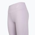Damen-Trainingsleggings 4F Solar Punk FNK F404 light violet 3