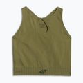 Damen-Trainingsshirt 4F Solar Punk FNK F0886 olive